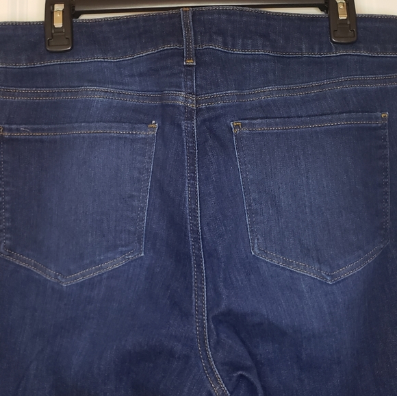 NYDJ Marilyn Straight Leg Blue Jeans 10 - Picture 7 of 10